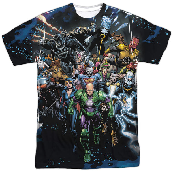 JLA - Forever Evil Adult Regular Fit Short Sleeve 100% Poly