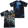 JLA - Forever Evil (Front - Back Print) Adult Regular Fit Short Sleeve 100% Poly