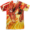 JLA - Lightning Dash Adult Regular Fit Short Sleeve 100% Poly