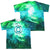 JLA - Power Swirl (Front - Back Print) Youth Short Sleeve 100% Poly