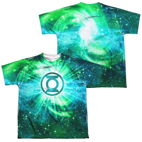 JLA - Power Swirl (Front - Back Print) Youth Short Sleeve 100% Poly
