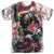 JLA - Aquaman Vs Manta Adult Regular Fit Short Sleeve 100% Poly