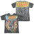 JLA - Stars (Front - Back Print) Adult Regular Fit Short Sleeve 65 - 35 Poly - Cotton