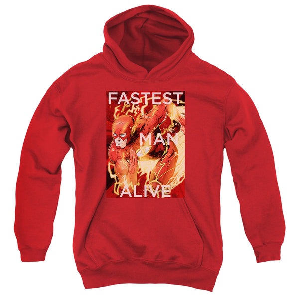JLA - Fastest Man Alive Youth Hooded Sweatshirt