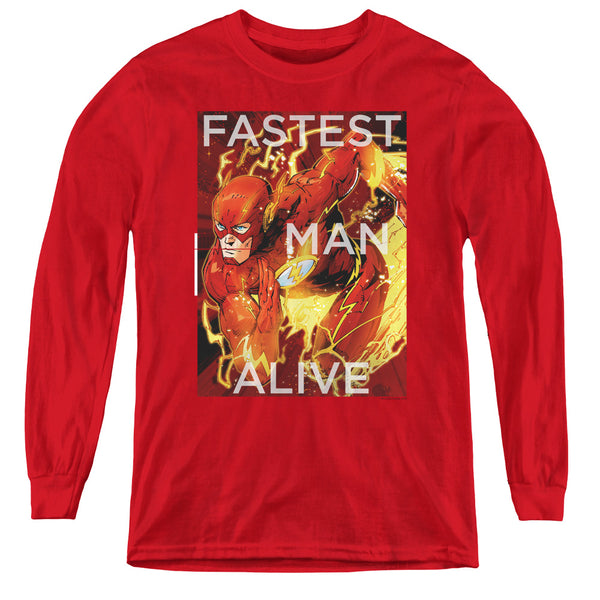 JLA - Fastest Man Alive L - S Youth