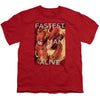 JLA - Fastest Man Alive Youth Short Sleeve