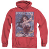 JLA - Princess Of The Amazons Adult Heather Hoodie