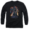 JLA - Take A Stand Adult Long Sleeve