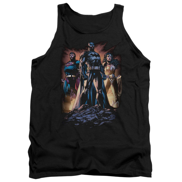 JLA - Take A Stand Adult Tank Top