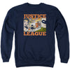 JLA - New Dawn Group Adult Crewneck Sweatshirt