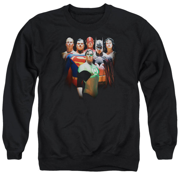 JLA - Roll Call Adult Crewneck Sweatshirt