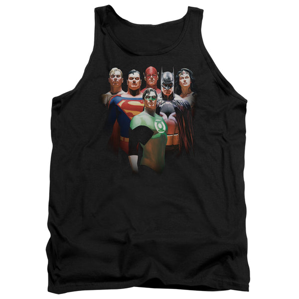 JLA - Roll Call Adult Tank Top