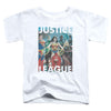 JLA - Hall Of Justice Toddler Short Sleeve