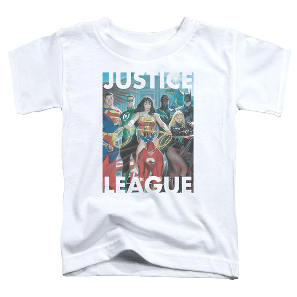JLA - Hall Of Justice Toddler Short Sleeve