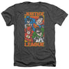 JLA - Hero Mashup Adult Regular Fit Heather Short Sleeve