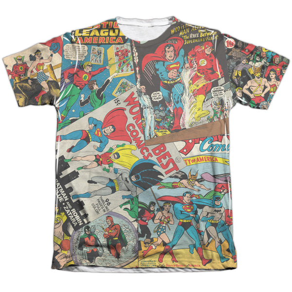 JLA - Classic Collage Adult Regular Fit Short Sleeve 65 - 35 Poly - Cotton