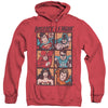 JLA - Rough Panels Adult Heather Hoodie