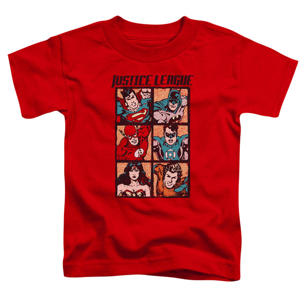 JLA - Rough Panels Toddler Short Sleeve