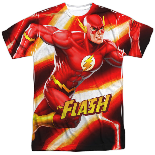 JLA - Speed Bolt Adult Regular Fit Short Sleeve 100% Poly