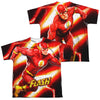 JLA - Speed Bolt (Front - Back Print) Youth Short Sleeve 100% Poly