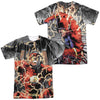 JLA - Shock Therapy (Front - Back Print) Adult Regular Fit Short Sleeve 100% Poly