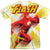 JLA - Motion Blur Adult Regular Fit Short Sleeve 100% Poly