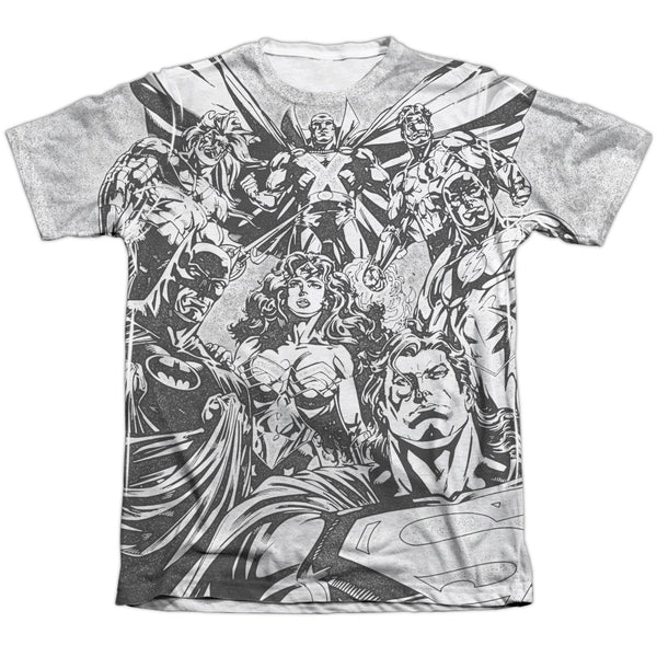 JLA - Graphic Gathering Adult Regular Fit Short Sleeve 65 - 35 Poly - Cotton