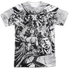 JLA - Graphic Gathering Adult Regular Fit Short Sleeve 100% Poly