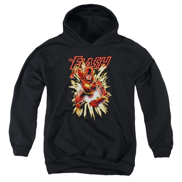 JLA - Flash Glow Youth Hooded Sweatshirt