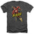 JLA - Bolt Run Adult Regular Fit Heather Short Sleeve