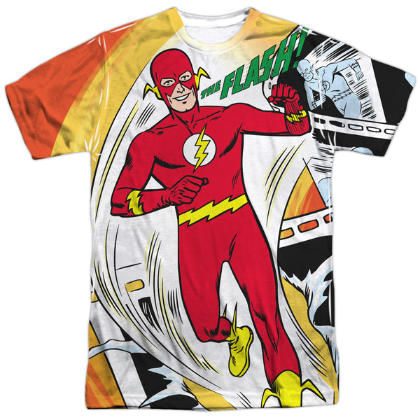 JLA - Filmstrip Adult Regular Fit Short Sleeve 100% Poly