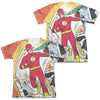 JLA - Filmstrip (Front - Back Print) Adult Regular Fit Short Sleeve 65 - 35 Poly - Cotton