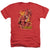 JLA - Flash Lightning Adult Regular Fit Heather Short Sleeve