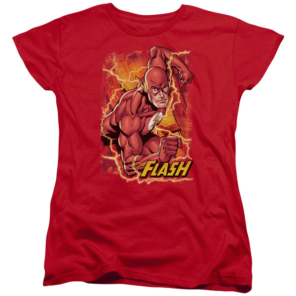 JLA - Flash Lightning Women's Short Sleeve