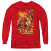 JLA - Flash Lightning L - S Youth