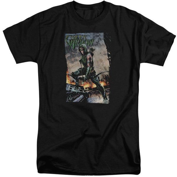 JLA - Fire And Rain Adult Tall Fit Short Sleeve