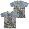JLA - Rain (Front - Back Print) Adult Regular Fit Short Sleeve 65 - 35 Poly - Cotton