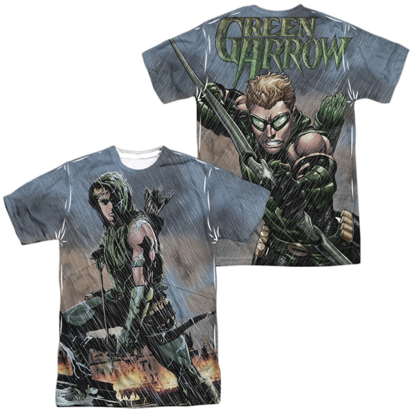 JLA - Rain (Front - Back Print) Adult Regular Fit Short Sleeve 100% Poly
