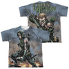 JLA - Rain (Front - Back Print) Youth Short Sleeve 100% Poly
