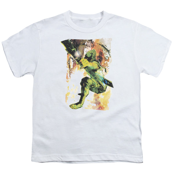 JLA - Painted Archer Youth Short Sleeve
