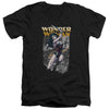 Jla - Wonder Slice Adult Slim Fit V Neck Cotton