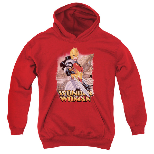 JLA - Wonder Woman Youth Hooded Sweatshirt
