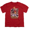 JLA - Wonder Woman Youth Short Sleeve