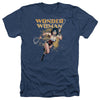 JLA - Star Lasso Adult Regular Fit Heather Short Sleeve