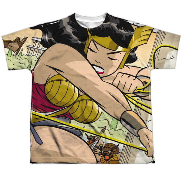 JLA - Minotaur Battle Youth Short Sleeve 100% Poly