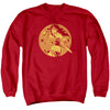 Jla - Young Wonder Adult Crewneck Sweatshirt