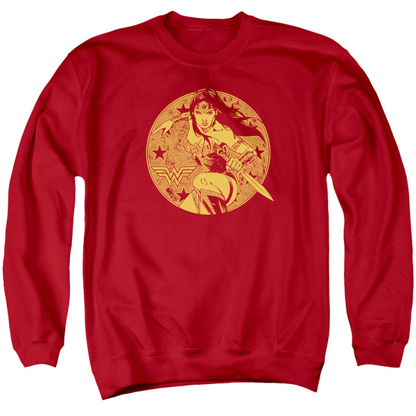 Jla - Young Wonder Adult Crewneck Sweatshirt