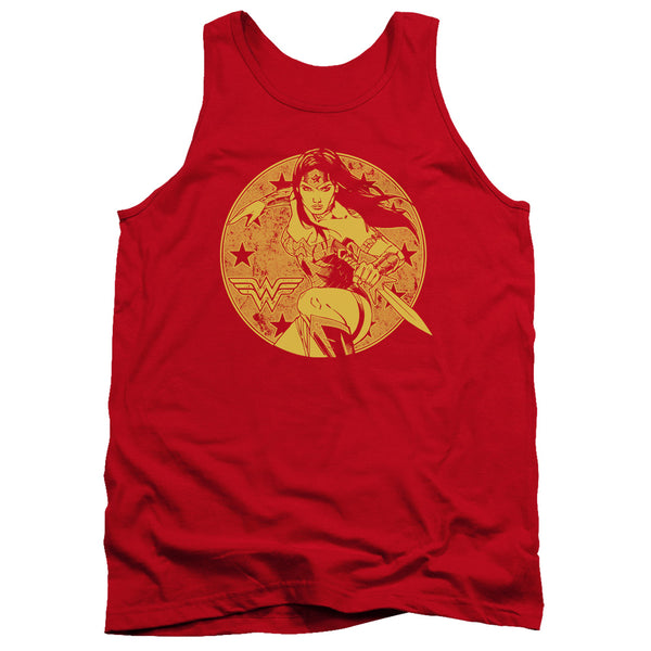 Jla - Young Wonder Adult Tank Top