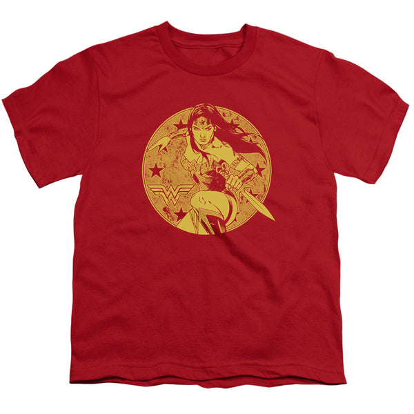 Jla - Young Wonder Youth Short Sleeve