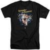 Jla - Starburst Adult Tall Fit Short Sleeve